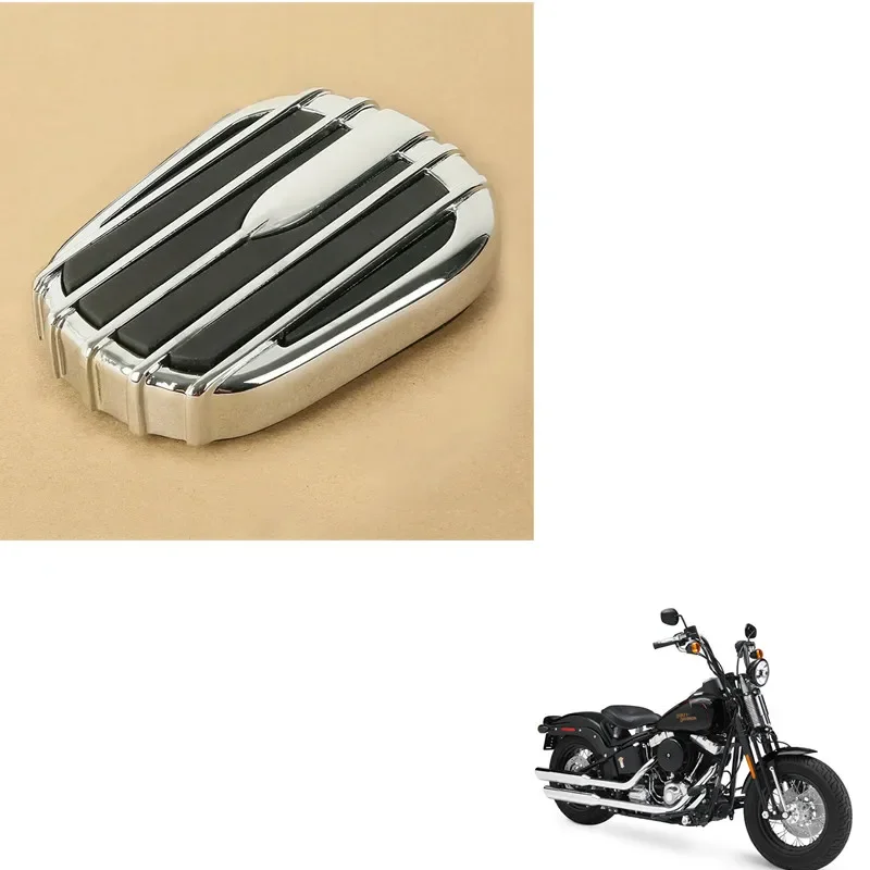 Capa para pedal de freio, para harley touring electra street tri glide road king dyna softail ultra limitado, acessórios para motocicletas