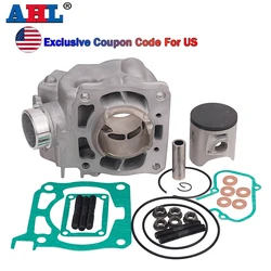 Motorcycle 54mm Air Cylinder Block & Piston & Rings & Complete Gasket For YAMAHA YZ125 2006-2022 1C3-11351-00-00 1C3-11992-00-00