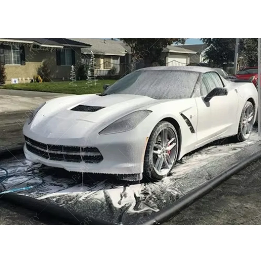 

Commercial Easy Set up air Seal Type Water Containment Mat Inflatable Car Wash Mat