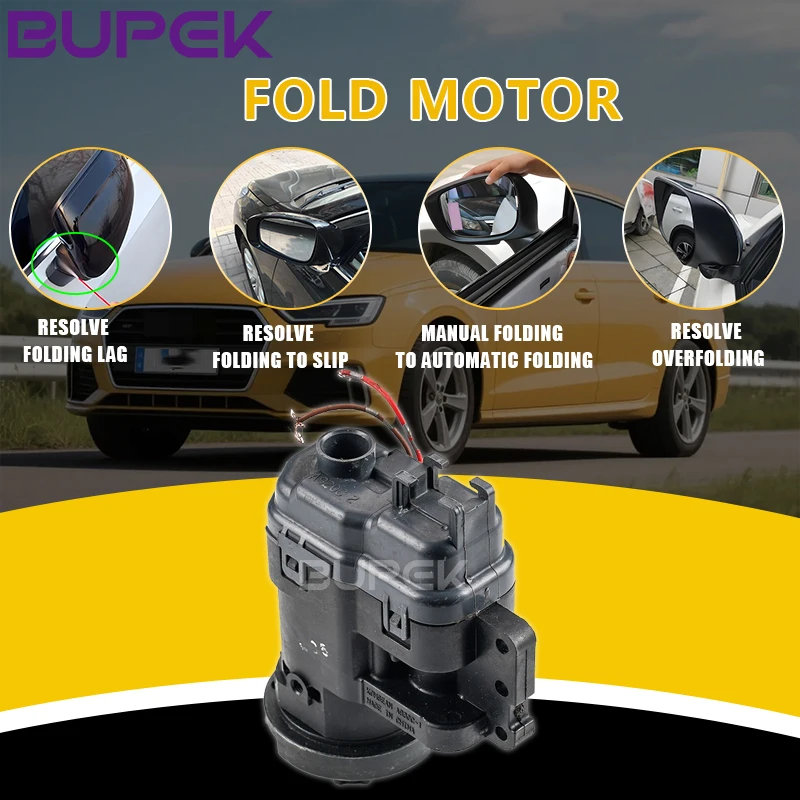 

BUPEK Auto SIDE WING MIRROR FOLDING MOTOR For Nissan Maxima Pathfinder Skyline Micra Leaf X-Trail Juke original car accessories