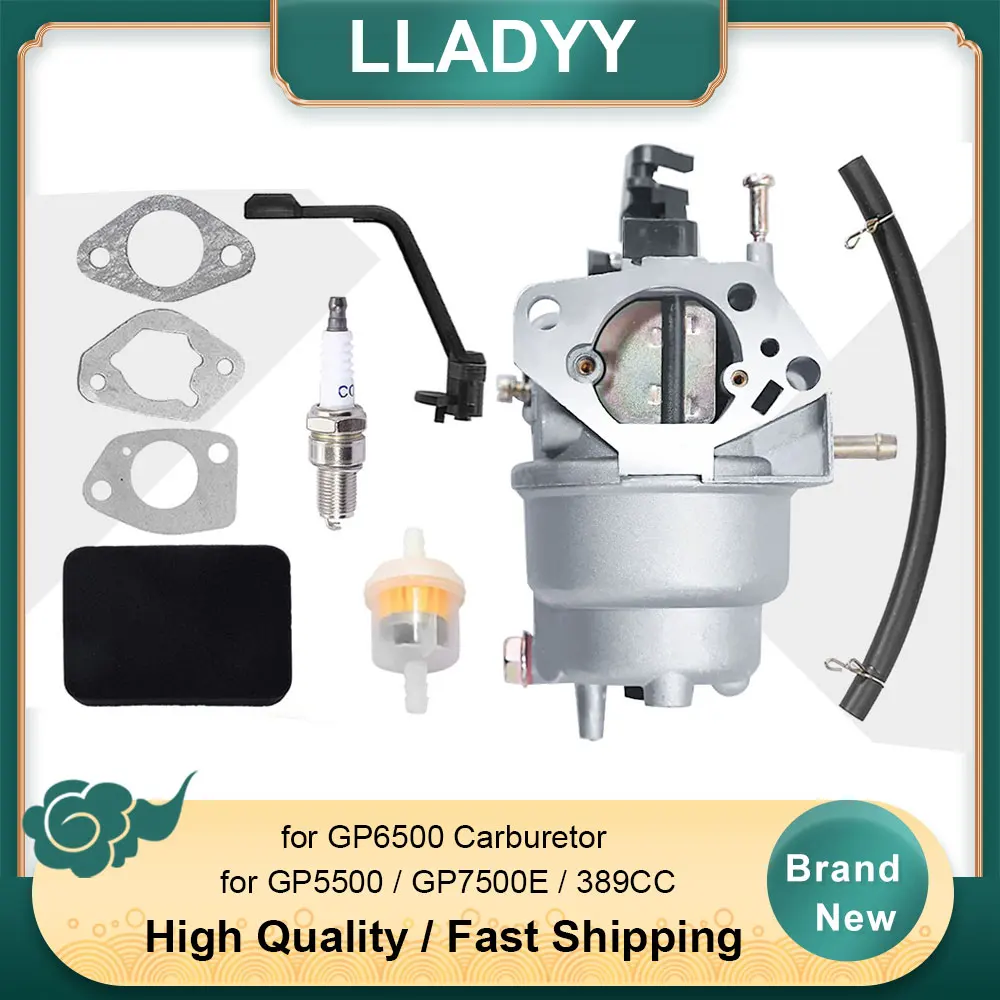 

Replacement Carburetor Kit for Generac GP5500 GP6500 GP7500E Generator - 389cc 8125W