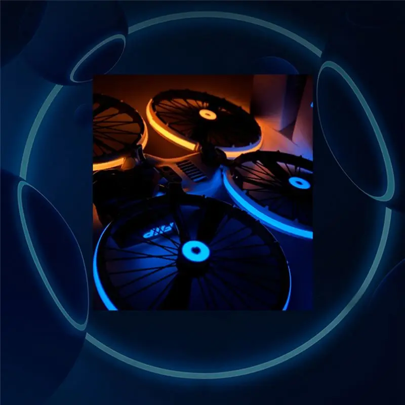 A20T Luminous Sticker for DJI Flip Drone Anti-Scratch Protective Film Night Safety Cool Flight Accessories Green