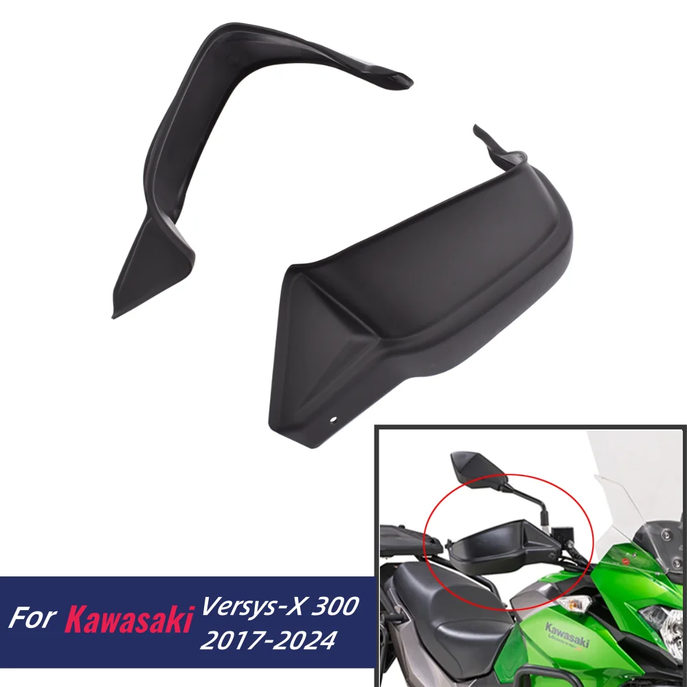 Protector de Manillar para Motocicleta Versys-X300, Cubierta Protectora para Kawasaki Versys-X 300 2017-2024 Versys X 300