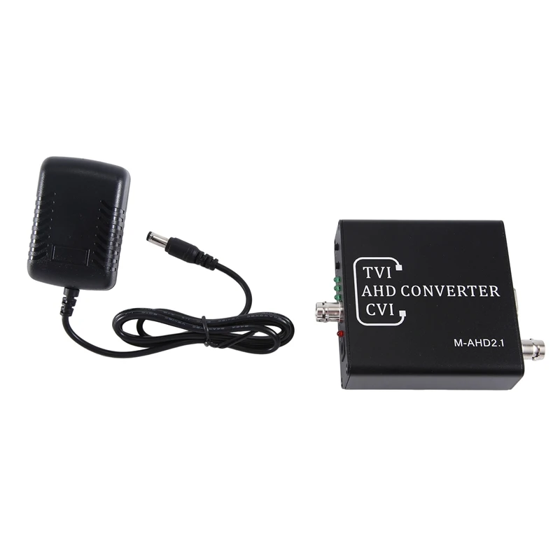 New Full HD 5MP 2MP 720P 1080P AHD TVI CVI to HD VGA CVBS Converter Switch for CCTV Camera Video Tester Convert EU Plug