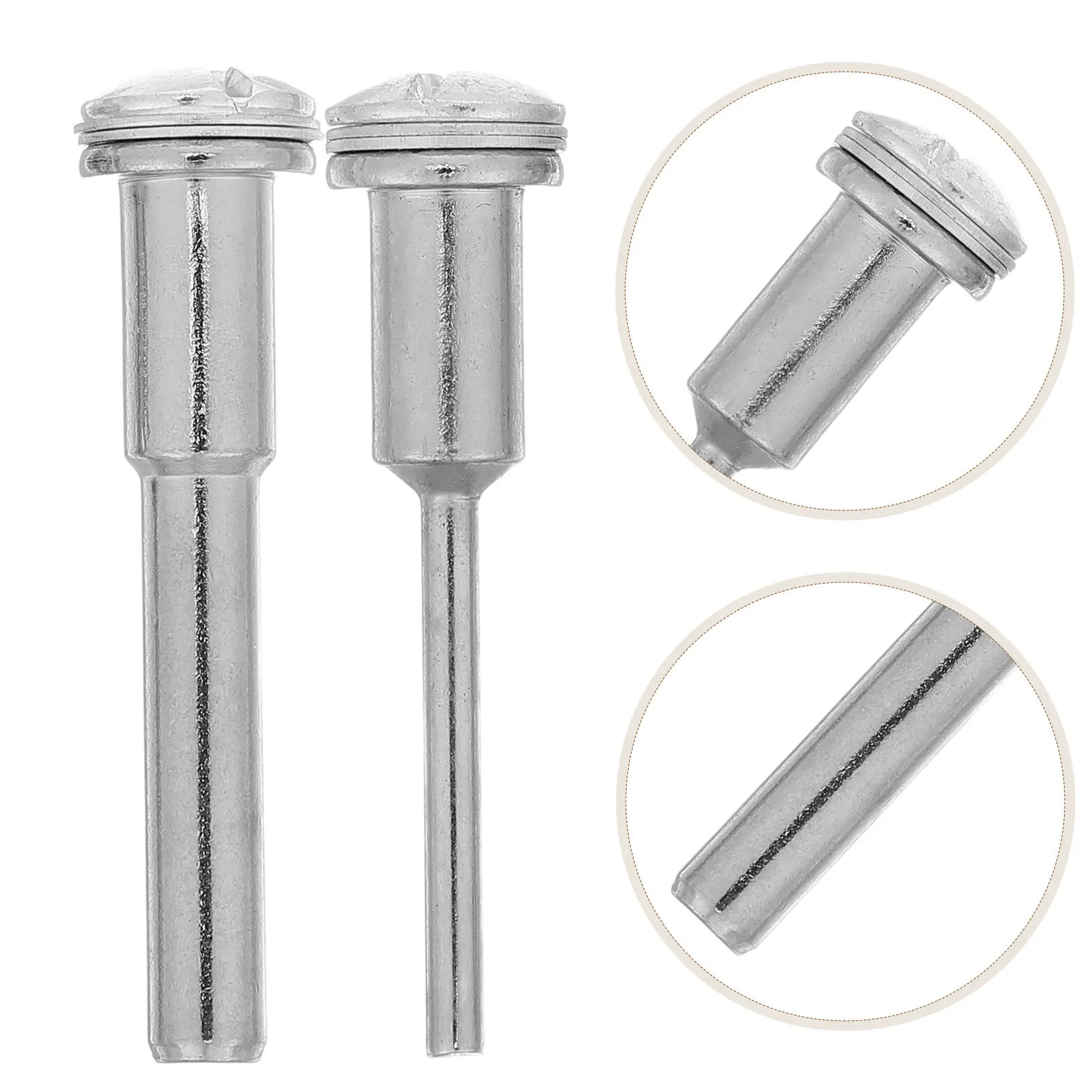 8Pcs Mandrel Shank Holder High Speed Steel Shaft Adapter Cut Off Wheel Connector for Rotary Tool Mounting Arbor Holder Cutting