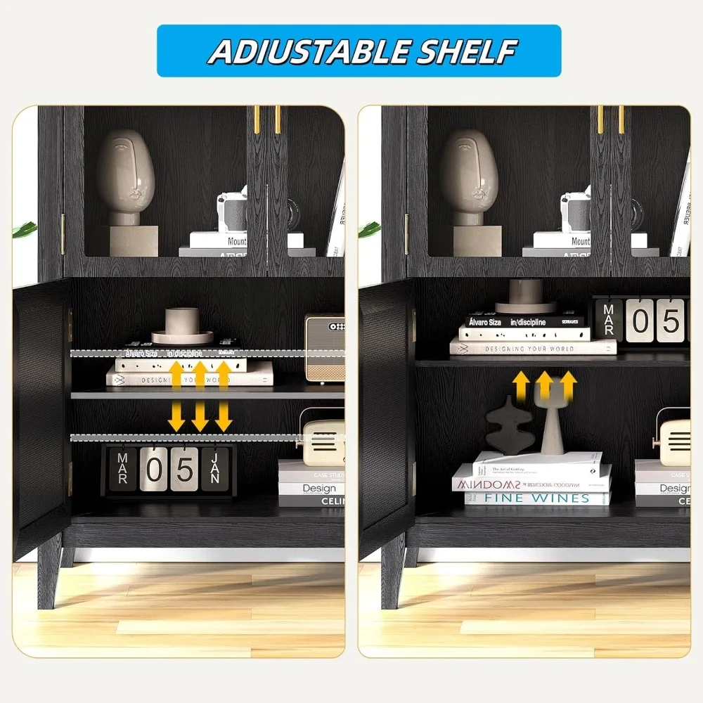 خزانة تخزين مقوسة بقدرة 75 بوصة مع أبواب زجاجية، وخزانة عرض حديثة مع 3 ألوان خفيفة، وحقيبة عرض زجاجية مع جسم الإنسان