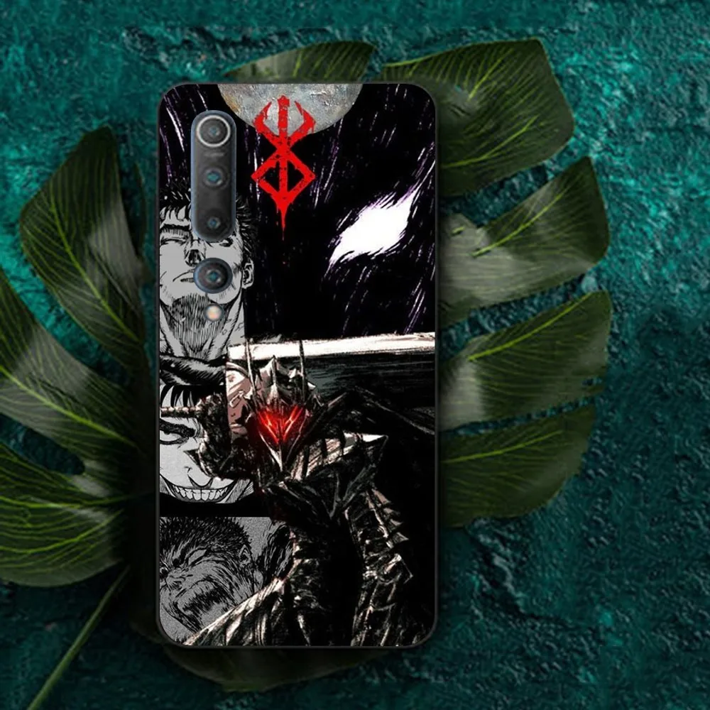 Japanese Anime B-Berserk Phone Case For Redmi Note 4 X 5 A 6 7 8 T 9 9S 10 11 11S 11Epro Poco M3 Pro