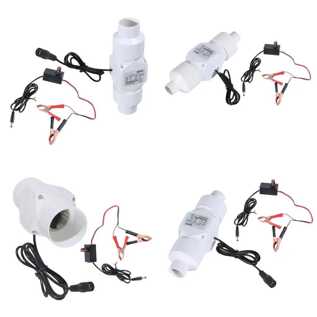 

652f в линейной воздуходувке 12 В Вентиляционная воздуходувка вентиляционного отверстия в линии морской трюм Сильный вентилятор.