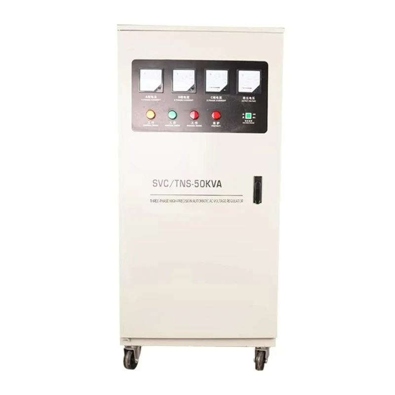

Custom TNS-50KVA 100% Copper ThreePhase Voltage Stabilizer 380V Automatic AC Voltage Regulator Laboratory Equipment