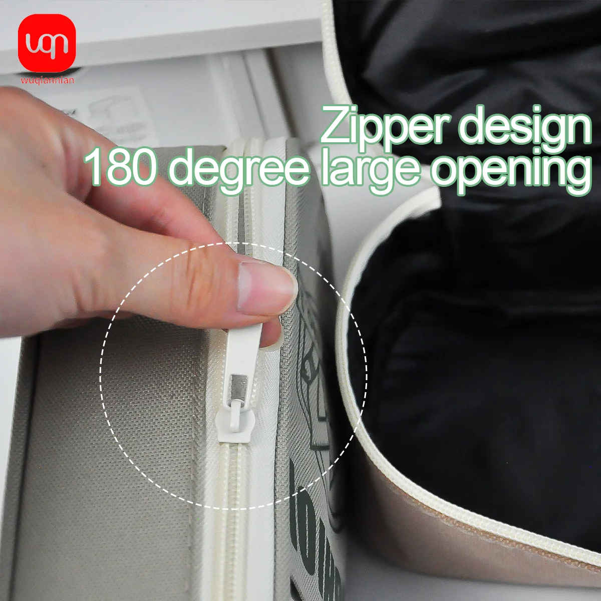 

WQN 1pc Simple Design Colorful Pen Bag - Large Independent Pen Slot Space for Storage - Thick and Durable - Essential Pen Bag fo