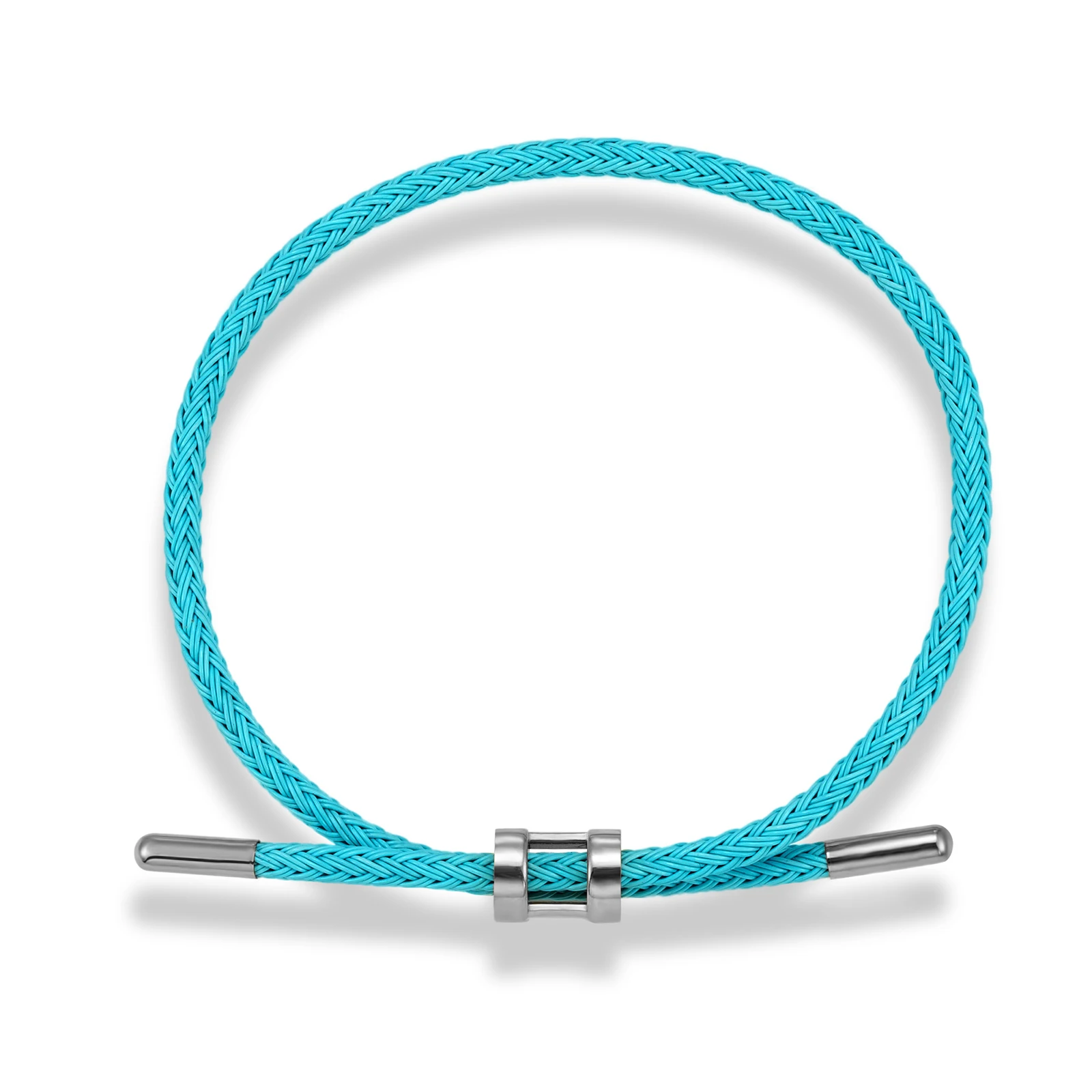 Luxuriöses Mehrfarbiges Handgefertigtes Armband für Damen und Herren Verstellbares Nicht-Verblassendes Edelstahl-Draht Wasserfestes Seil Paar-Schmuck Geschenk
