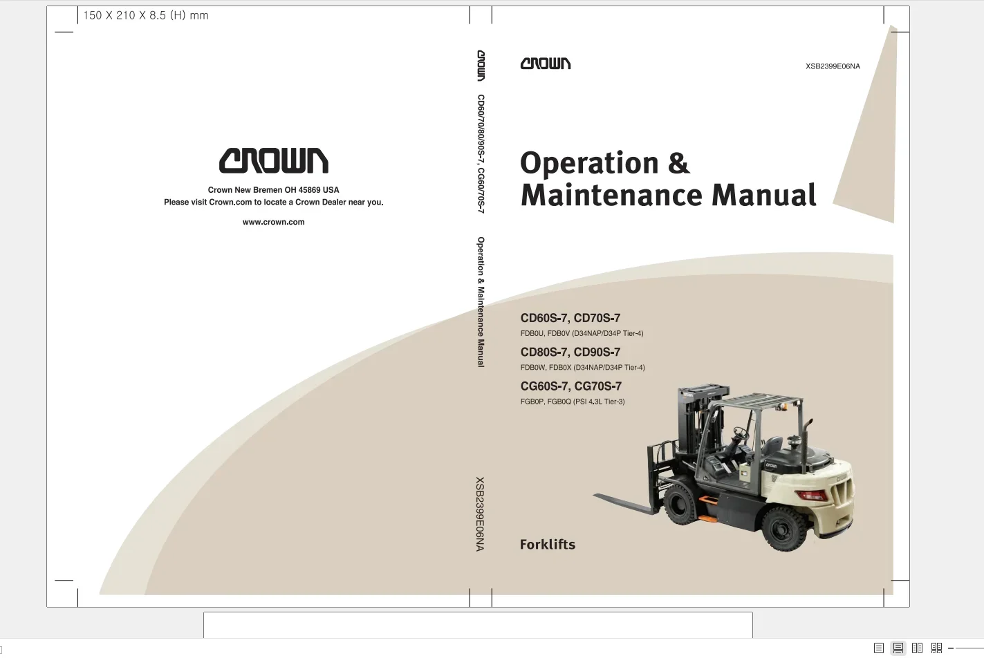 

EPC-SOFTWARE CROWN Forklift Truck 12.82GB 2023 Service Manuals & Parts Manual DVD