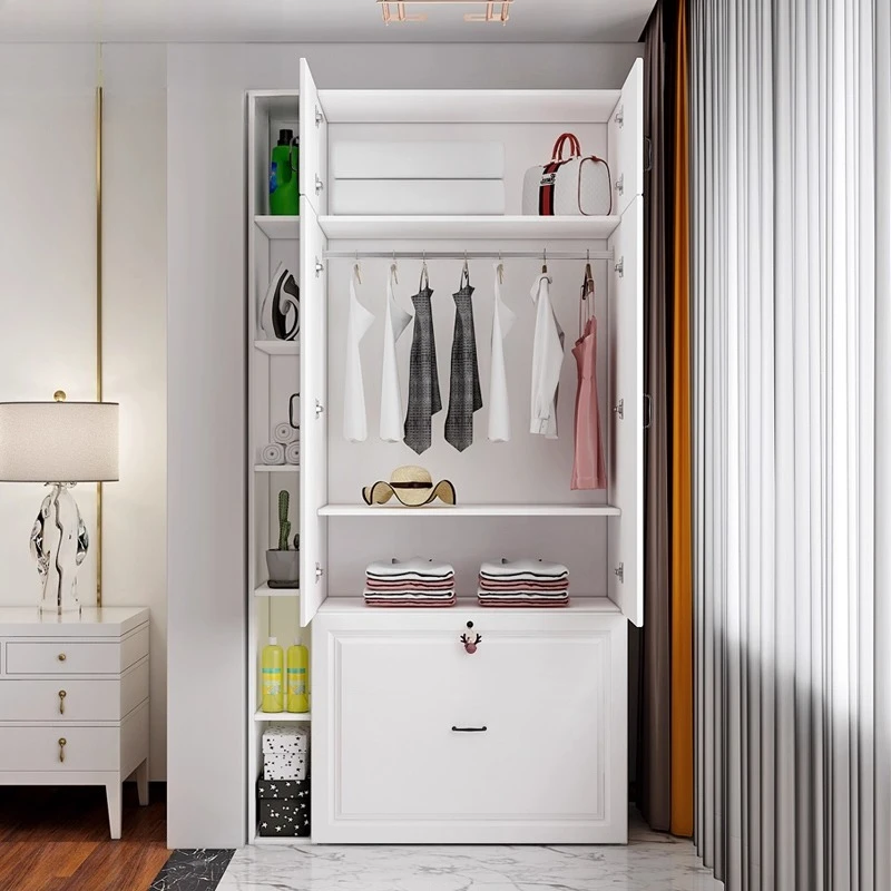 

Multifunctional balcony invisible bed combination cabinet modern simple lunch break folding bed cabinet integrated telescopic hi