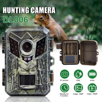 Mini Hunting Camera 16MP 1080P Motion Activated 0.2s Trigger Time Infrared Night Vision Wildlife Obervation Trail Game Scouting