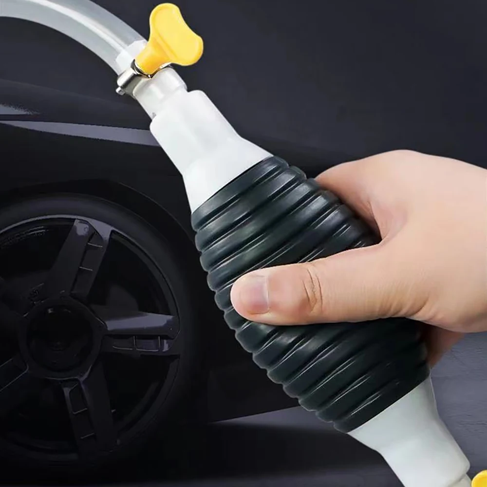 Bomba de combustible de alto flujo para coche, herramientas de transferencia de líquido, gasolina, diésel, accesorio Universal para tanque de peces y agua de motocicleta, 1 unidad