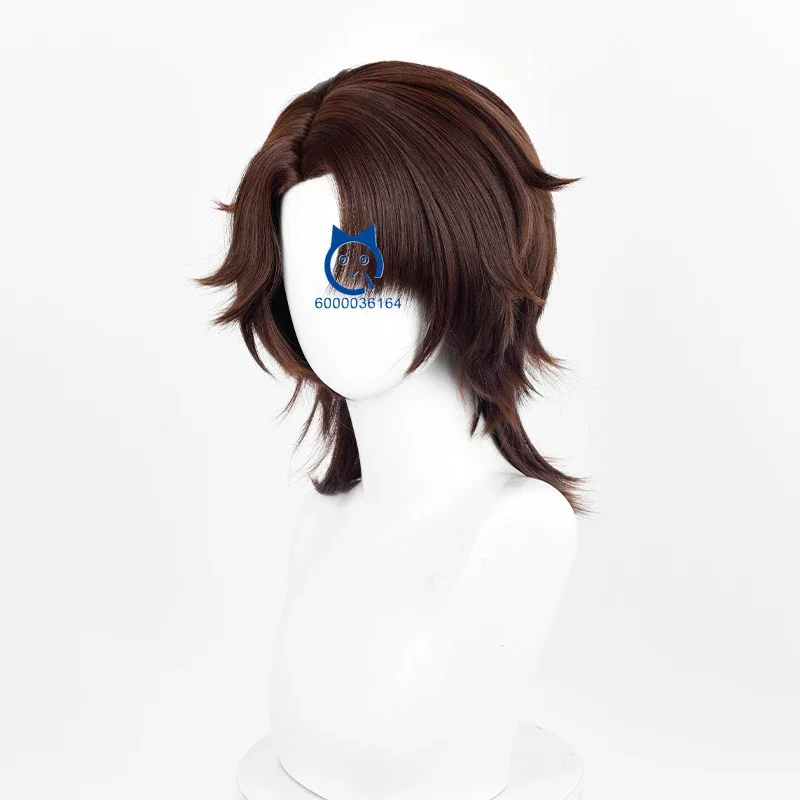 Game IdentityV Puppeteer Matthias Czernin Cosplay Wig for Comic Con Coser New Character 40cm Long Heat Resistant Synthetic Hair