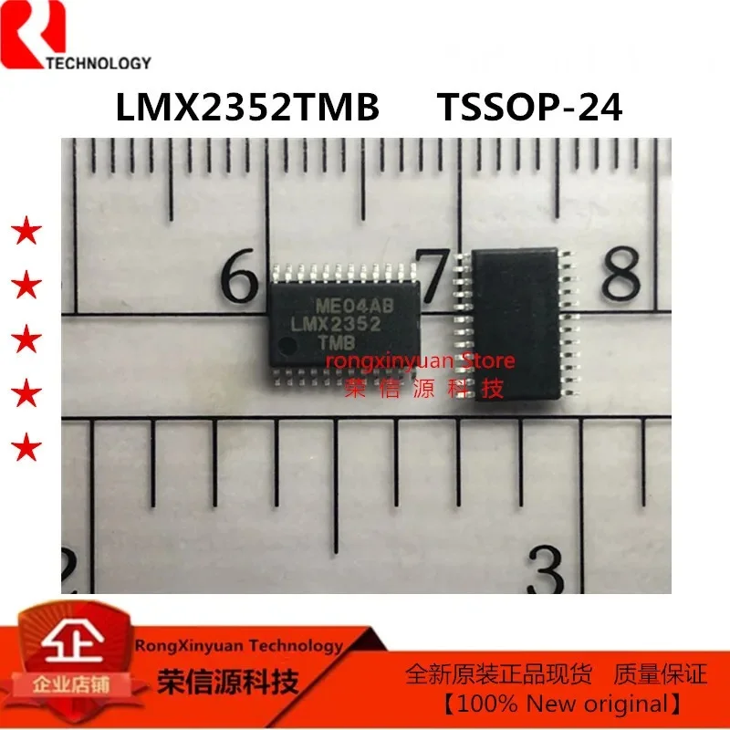 

1-5 pcs/lot LMX2352TMX/NOPB LMX2352TMB LMX2352 TSSOP-24 100% Original imported spot.Professional distribution