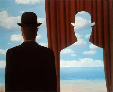 

100% Handpainted Famous Oil Painting Reproduction on Canvas Abstract Art,Decalcomania 1966 By Rene Magritte High quality