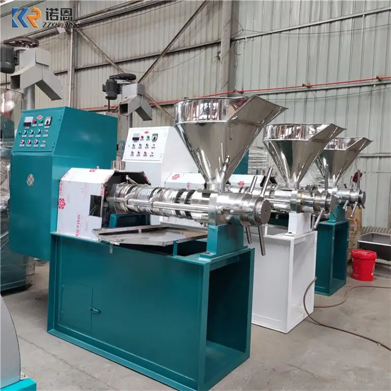 Oil Extractor Machine High Efficiency Coconut Oil Making Machine Line Production Peanut Press Extraction Machine Palm Sunflower