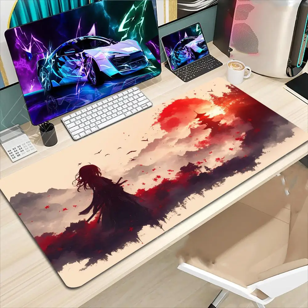 

571 Mouse Pad Mouse Pad Large Computer Office Game Table Mats Rubber Anti-slip Gaming Keyboard Mousepads Long Desk Pads