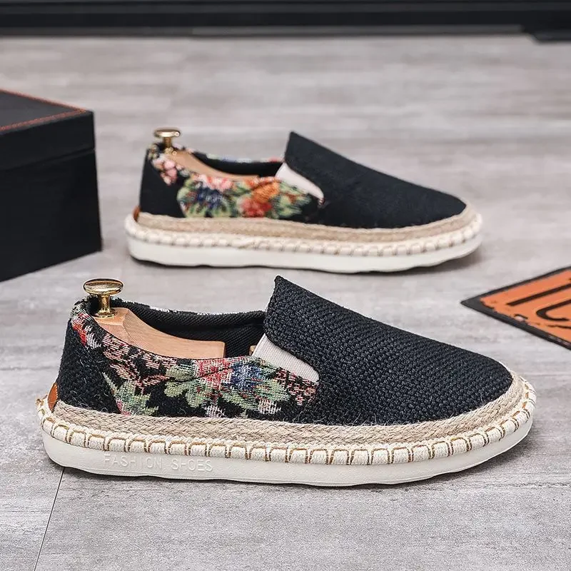 Canvas Shoes  Spring and Summer New Men's Shoes Fashion All-match Casual  Breathable Fisherman 2025