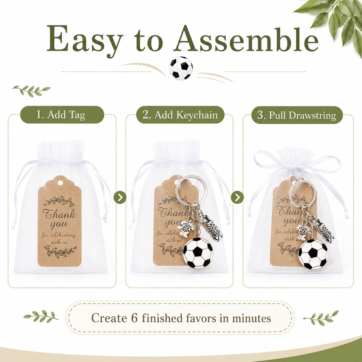 

Multi-Occasion Use – Perfect for game day parties, Super Bowl gatherings, youth soccer team gifts, or as Christmas stocking stuf