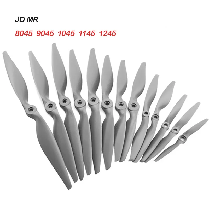 

2Pair JD MR Propeller 8045 9045 1045 1145 1245 with paddle ring Props Four Multi Axis RC Airplane CW/CCW Propellers