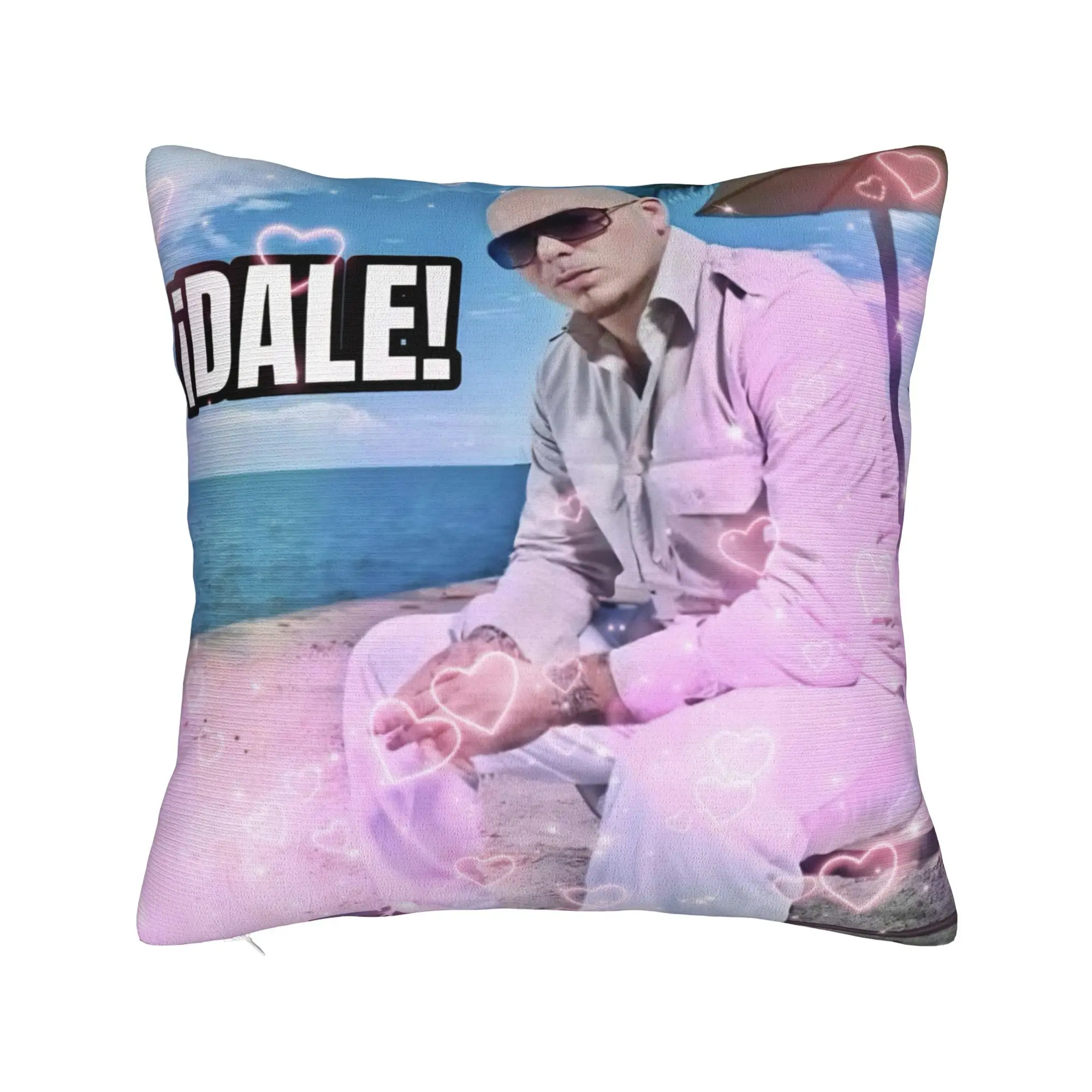 Singer Pitbull Tour 2026 Pillowcases Merch Soft Cushion Cover Decor  Throw Pillow Case Cover Home Multiple Sizes