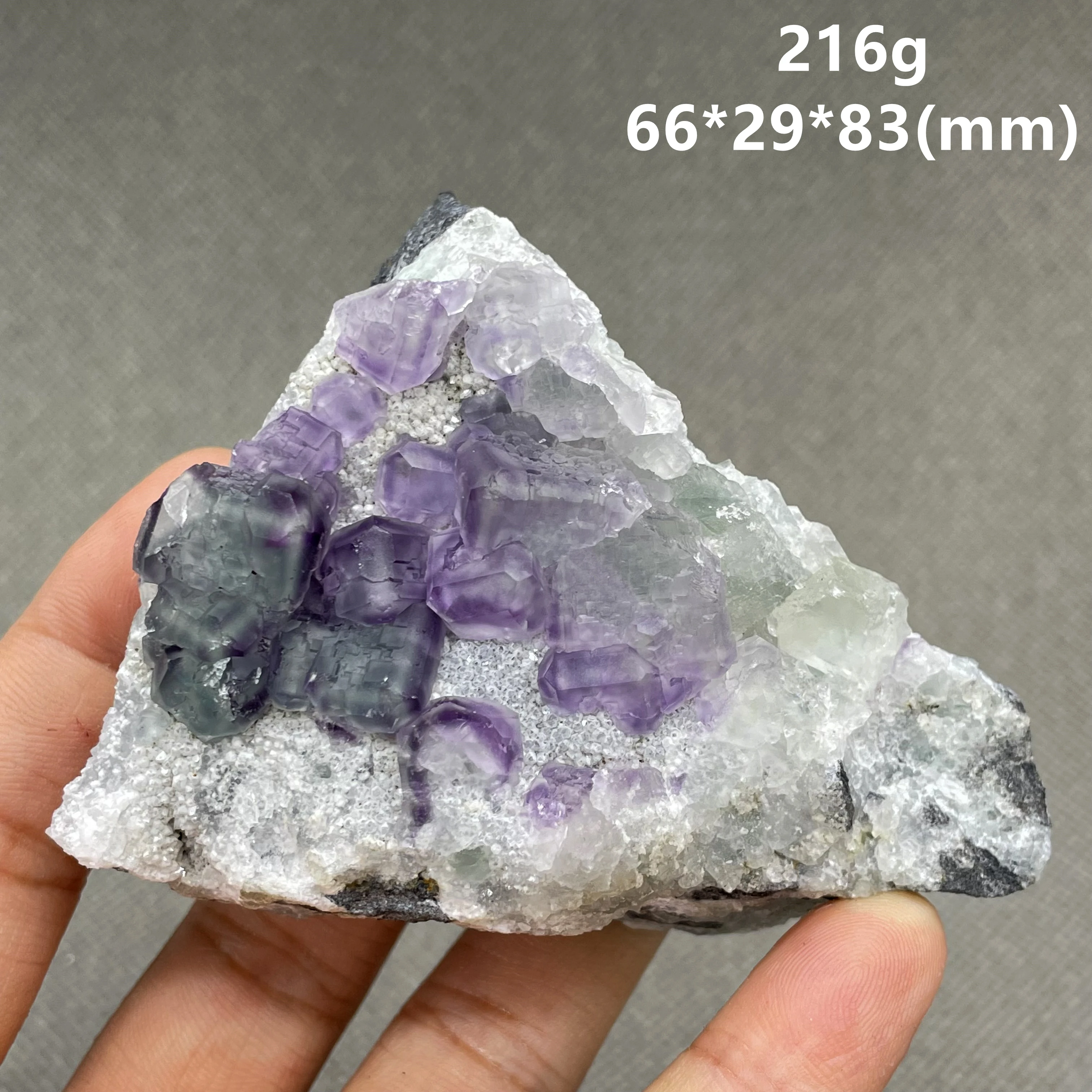 NEW! 100% Natural rare Morandi Fluorite cluster mineral specimens Stones and crystals Healing crystal from China