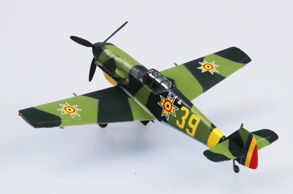 Easymodel 37285 1/72 BF-109E Bf109 Roemeense Jachtbommenwerper Geassembleerde Afgewerkte Militaire Statische Plastic Modelcollectie Of Geschenk