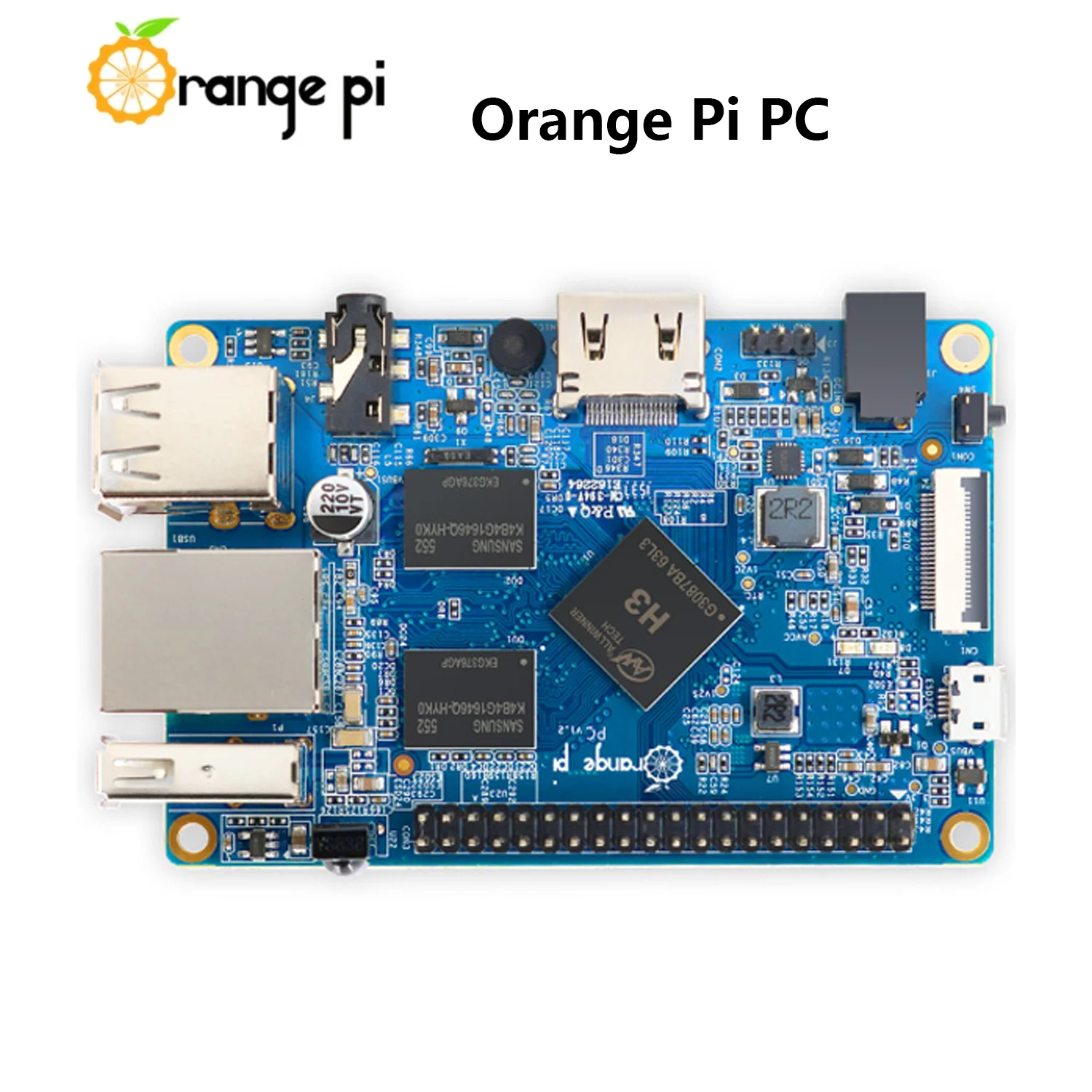 

Orange Pi PC Development Board 1GB Allwinner H3 SoC with Quad-core Cortex-A7 Single Board Computer