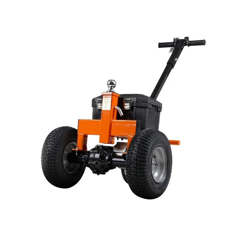 New Heavy-Duty 24V Electric Utility Dolly 1.3T Trailer Tug Adjustable Towing Ball Truck Trailers Mover Dolly