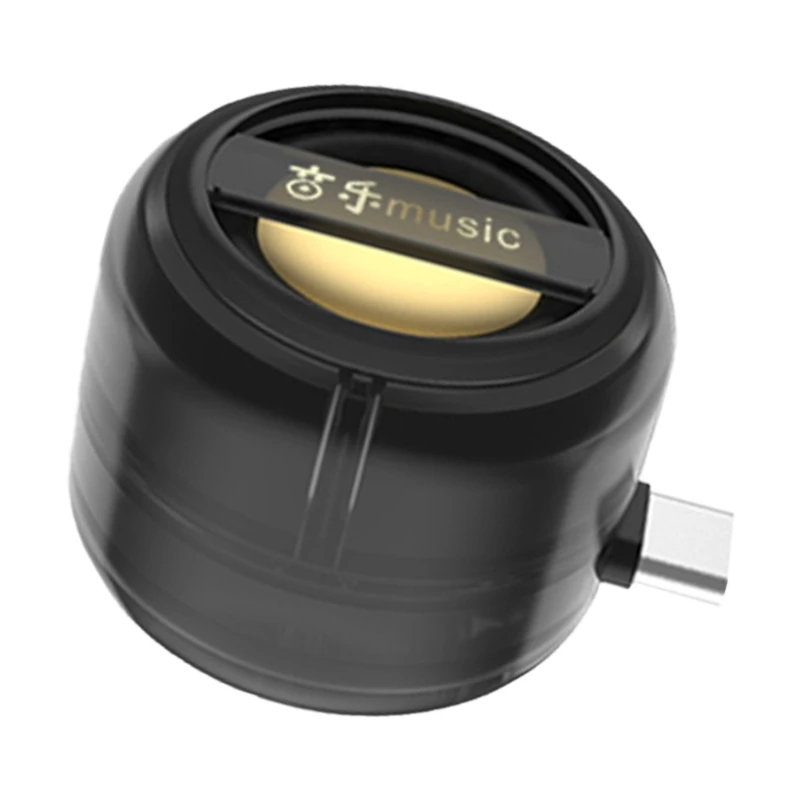 ลำโพงมินิแบบพกพา Universal Type C โทรศัพท์มือถือ Sound Box ปลั๊กสำหรับโทรศัพท์ Dropship