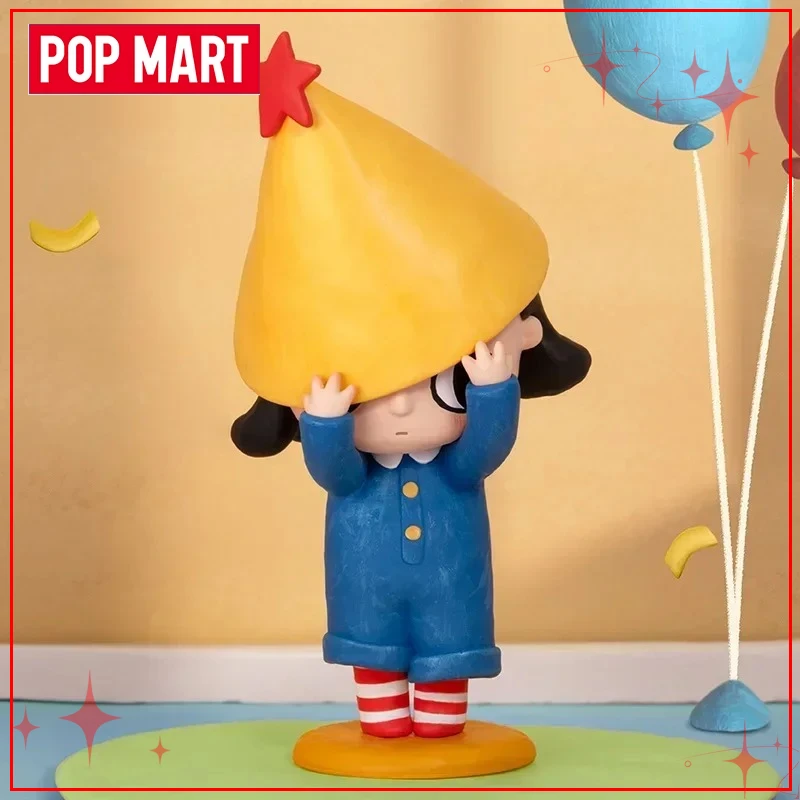 POP MART Nyotas Flauschige Life Series Mystery Blind Box هدية عيد الميلاد