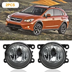 2pcs Fog light Fog Lamp For Subaru XV Crosstrek 2013-2019 Halogen Bulbs Daytime Running Lamp