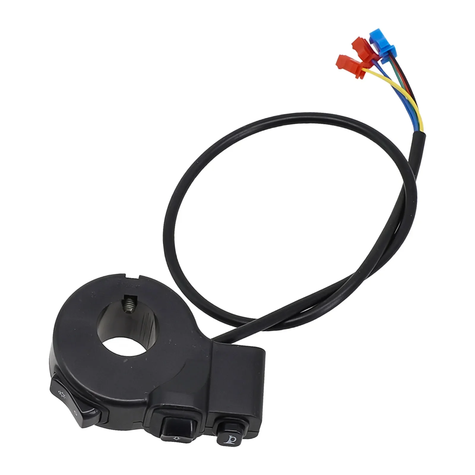 Switch Ebike Switch Hazard Light Head Light Headlight Latching (ON OFF) Button Motorcycle Power Outlet Scooter