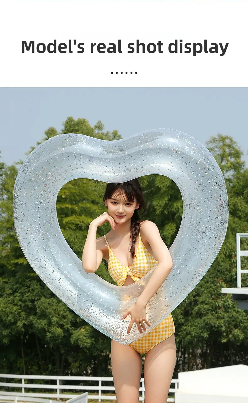 Love Sequins Swimming Ring Details _07 jpg