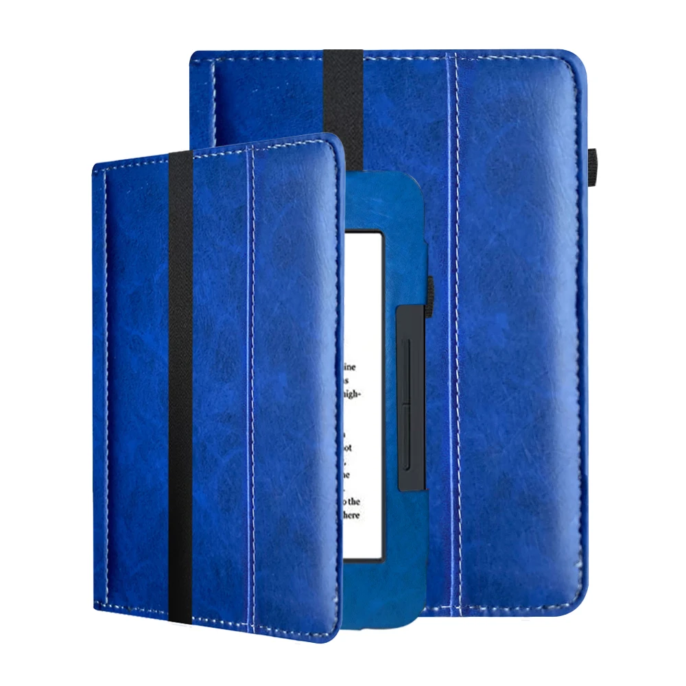 Barnes& Noble Nook GlowLight 3 (2017 Release, Model BNRV520) Ebook Reader Case Folio Flip Protective Cover Pocket Pouch Nook 6th
