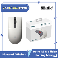 8BitDo Retro R8 Gaming Mouse N edition Wireless with Charging Dock Gaming Accessories Bluetooth Wireless 2.4G Wired USB