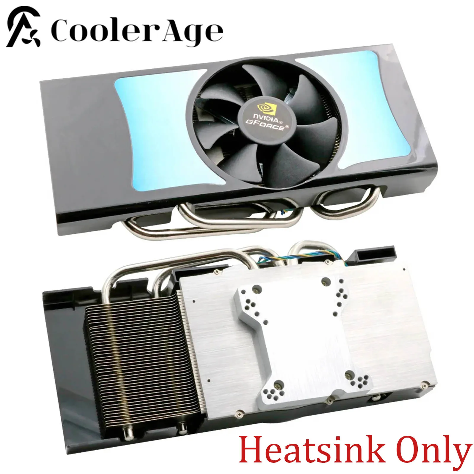 

Compatible with all Brands of Graphics Cards RTX 550 650 750 750Ti 950 HD 7850 7870 R9 270 Video Card Heatsink