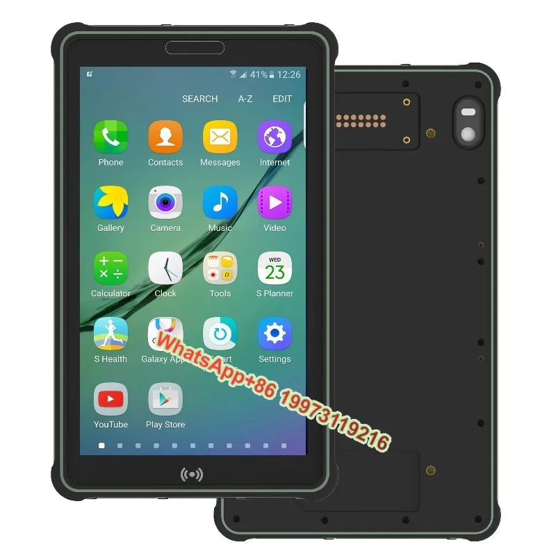 

Top Thin 8" Android 11 Smart PDA With NFC USB BT Wifi 2D Barcode Reader UHF RFID 4G Ram 64G Rom Industrial Tablet Pc
