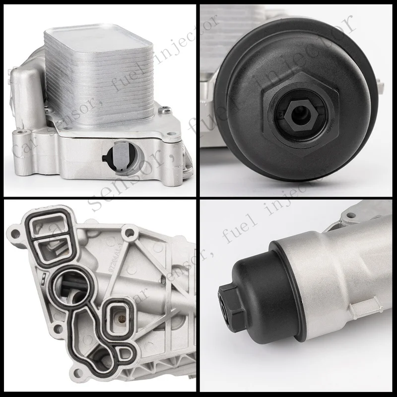 Q+ Aluminum Oil Cooler Filter Housing for 2014-19 Mini Cooper BMW X1 X2 11428585235