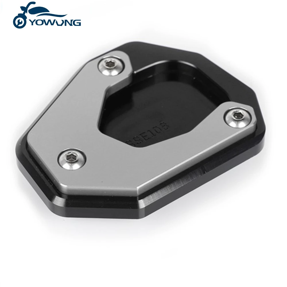 Für LONCIN VOGE 350AC 500R 650DS 500DS LX500R 500 650 AC DS Motorrad Ständer Fuß Seite Stehen Verlängerung Pad unterstützung Platte