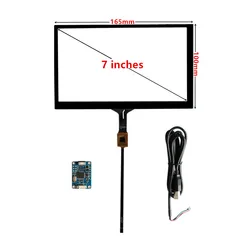 7 Inch 165mm*100mm GT911 Raspberry Pi High Compatibility Universal Navigation Capacitive Digitizer Touch Screen Panel Glass