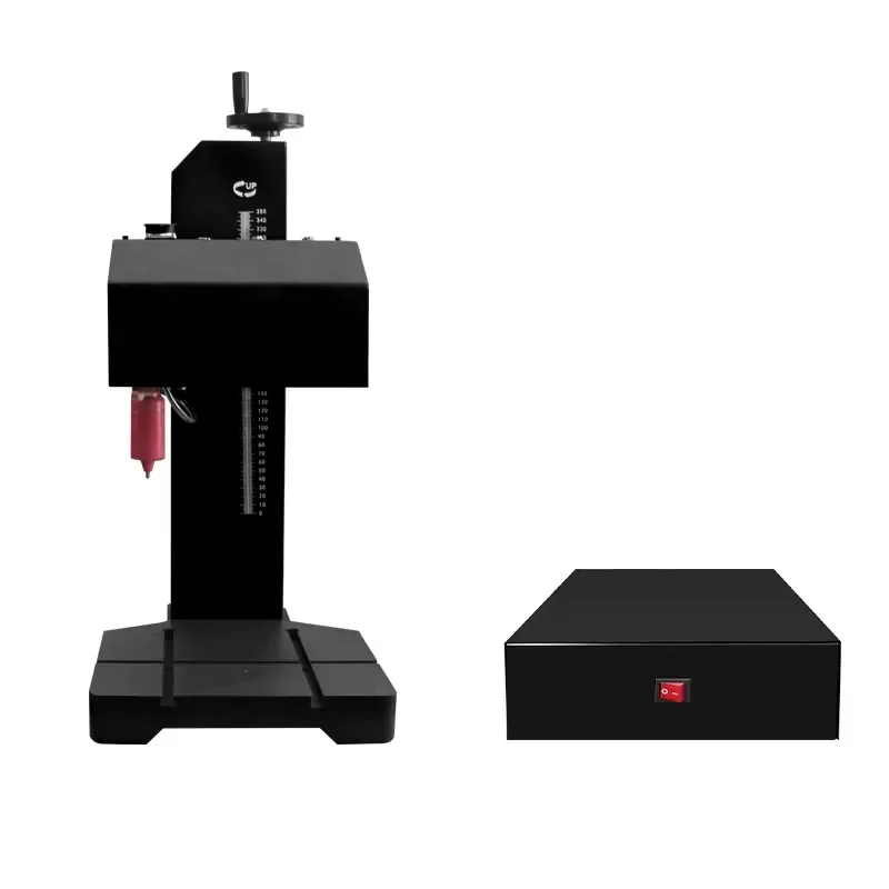 Automatic Desktop Metal Carving Machine Small Aluminum Flat Engraving for Nameplates and Circular Tubes New & Used Condition