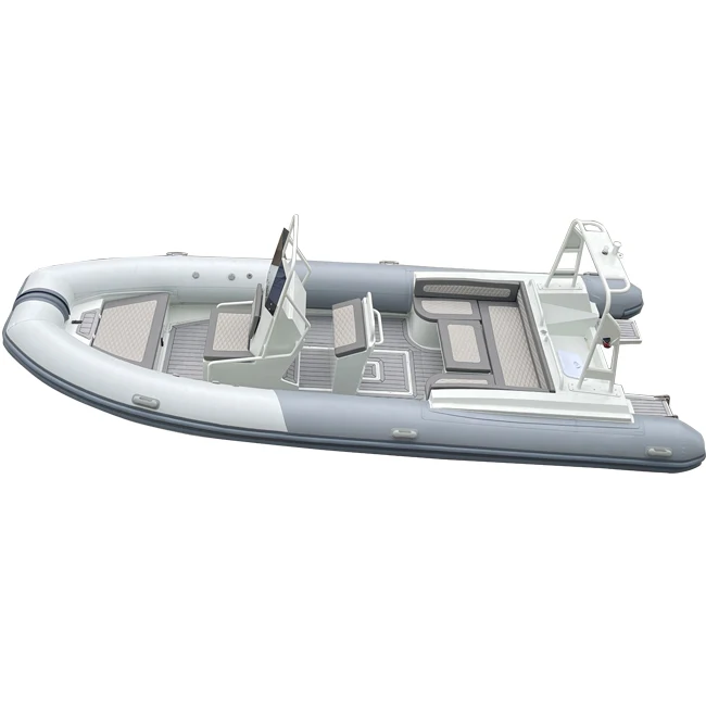 

Luxury 21ft Rib 640 Orca Hypalon/PVC Rigid Aluminum Inflatable RIB Boats for Sale