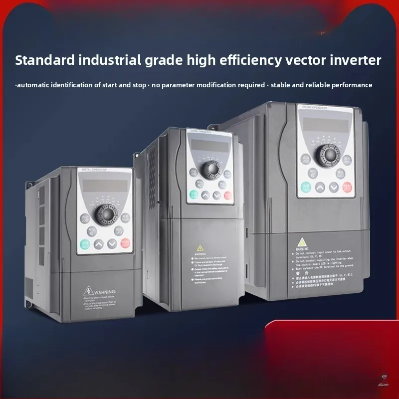 عاكس عالي التحمل ثلاث مراحل 380V1.- 3-4-5 5-7.5 KW220V محافظ المحرك #4