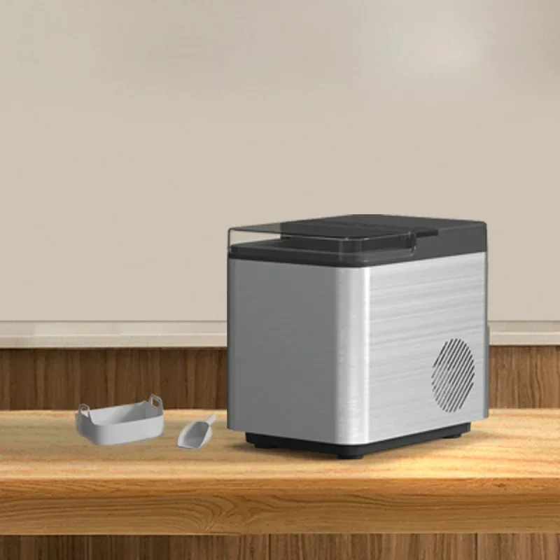 Hot seller household portable automatic small high efficiency stainless steel ice maker commercial mini fast ice machine