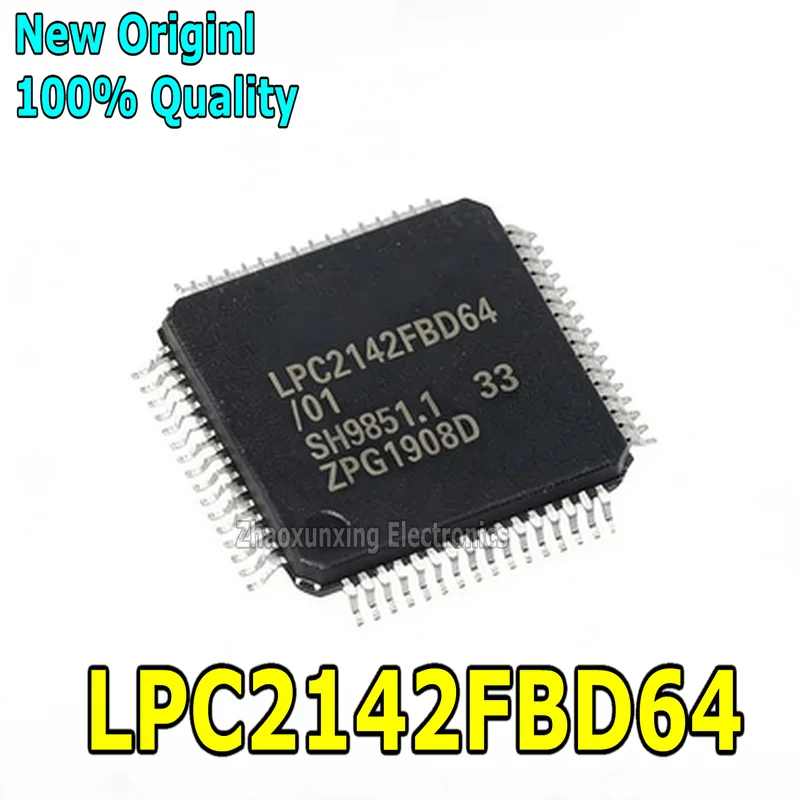 1PCS   New   LPC2142FBD64   LPC2142FBD    LPC2142   QFP-64    Chipset