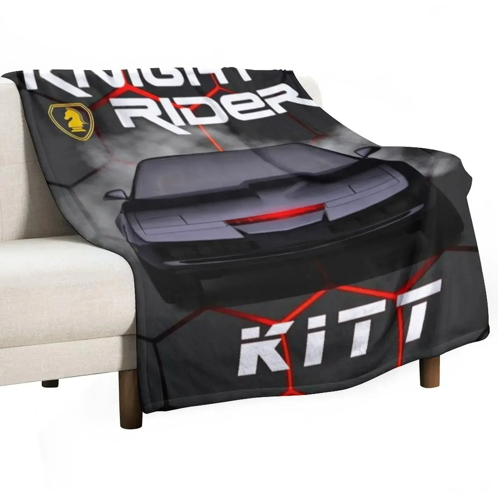 

Knightrider, k2000 Throw Blanket blankets and throws heavy to sleep Travel warm winter Blankets